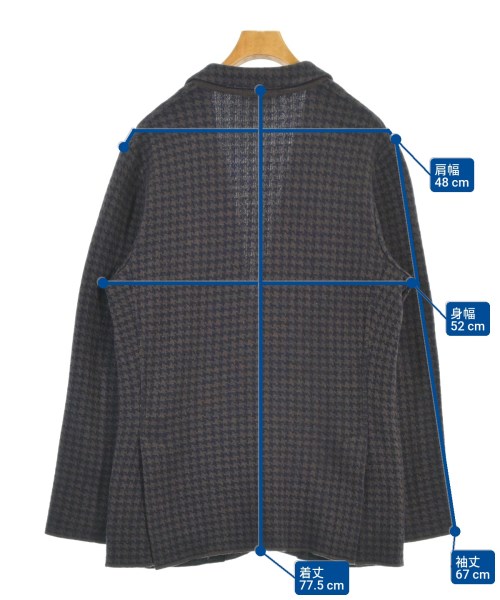 LARDINI（ラルディーニ）テーラードジャケット 茶 サイズ:M メンズ/2200675325035