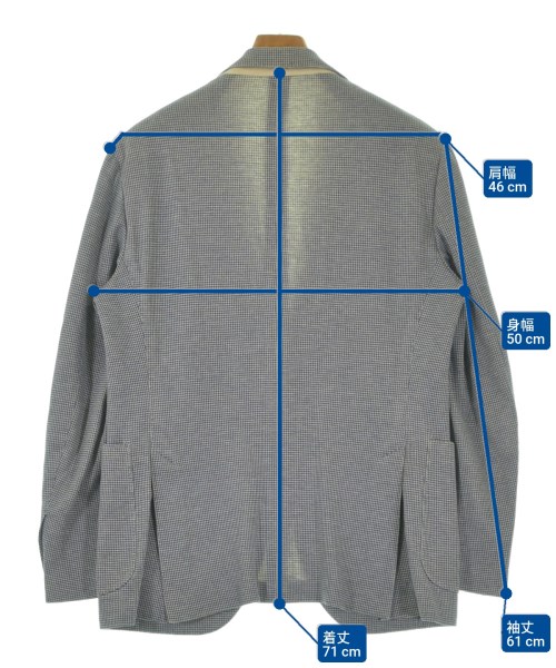 LARDINI（ラルディーニ）カジュアルジャケット グレー サイズ:48(L位) メンズ/2200676190083