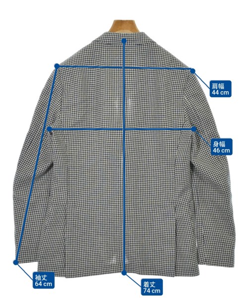 LARDINI（ラルディーニ）テーラードジャケット 黒 サイズ:46(M位) メンズ/2200672807015