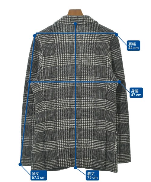 LARDINI（ラルディーニ）テーラードジャケット グレー サイズ:S メンズ/2200672807121