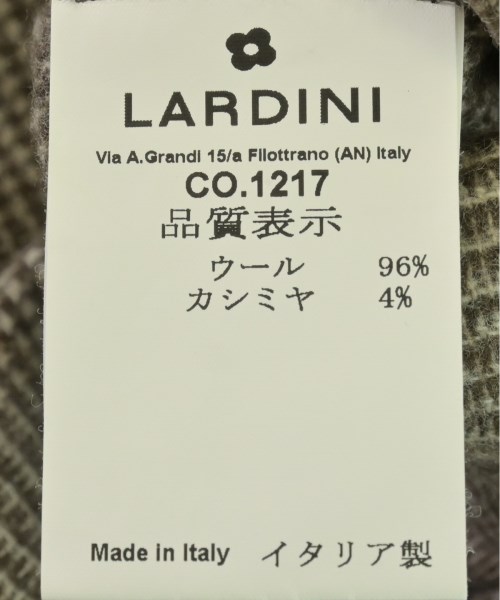 LARDINI（ラルディーニ）チェスターコート 茶 サイズ:44(S位) メンズ/2200694652020