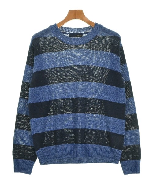 LARDINI(ラルディーニ)ニット・セーター 青 サイズ:46(M位)/2200694009084