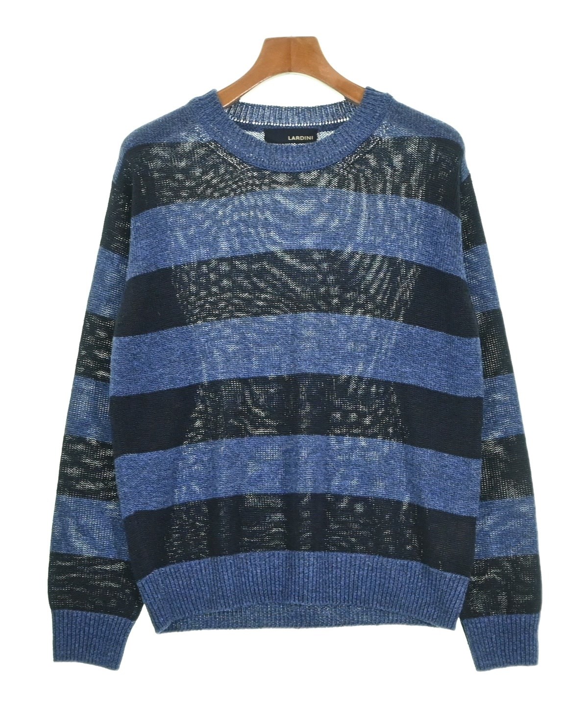 LARDINI（ラルディーニ）ニット・セーター 青 サイズ:46(M位) メンズ 