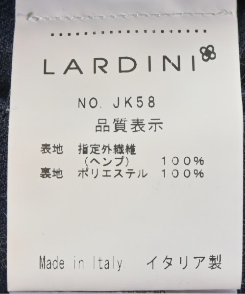 LARDINI（ラルディーニ）テーラードジャケット 紺 サイズ:50(XL位) メンズ/2200694386024