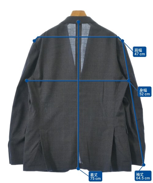 LARDINI（ラルディーニ）ビジネス グレー サイズ:52(XXL位)/52(XXL位) メンズ/2200697628077