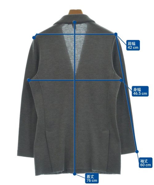 LARDINI（ラルディーニ）カジュアルジャケット グレー サイズ:M メンズ/2200660161020