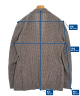 LARDINI（ラルディーニ）テーラードジャケット ベージュ サイズ:50(XL位) メンズ/2200717496013