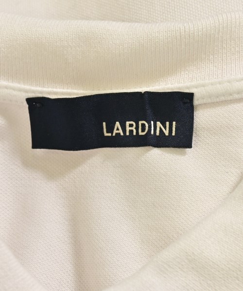 LARDINI（ラルディーニ）ポロシャツ 白 サイズ:S メンズ/2200645086010