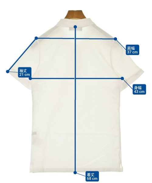 LARDINI（ラルディーニ）ポロシャツ 白 サイズ:S メンズ/2200645086010