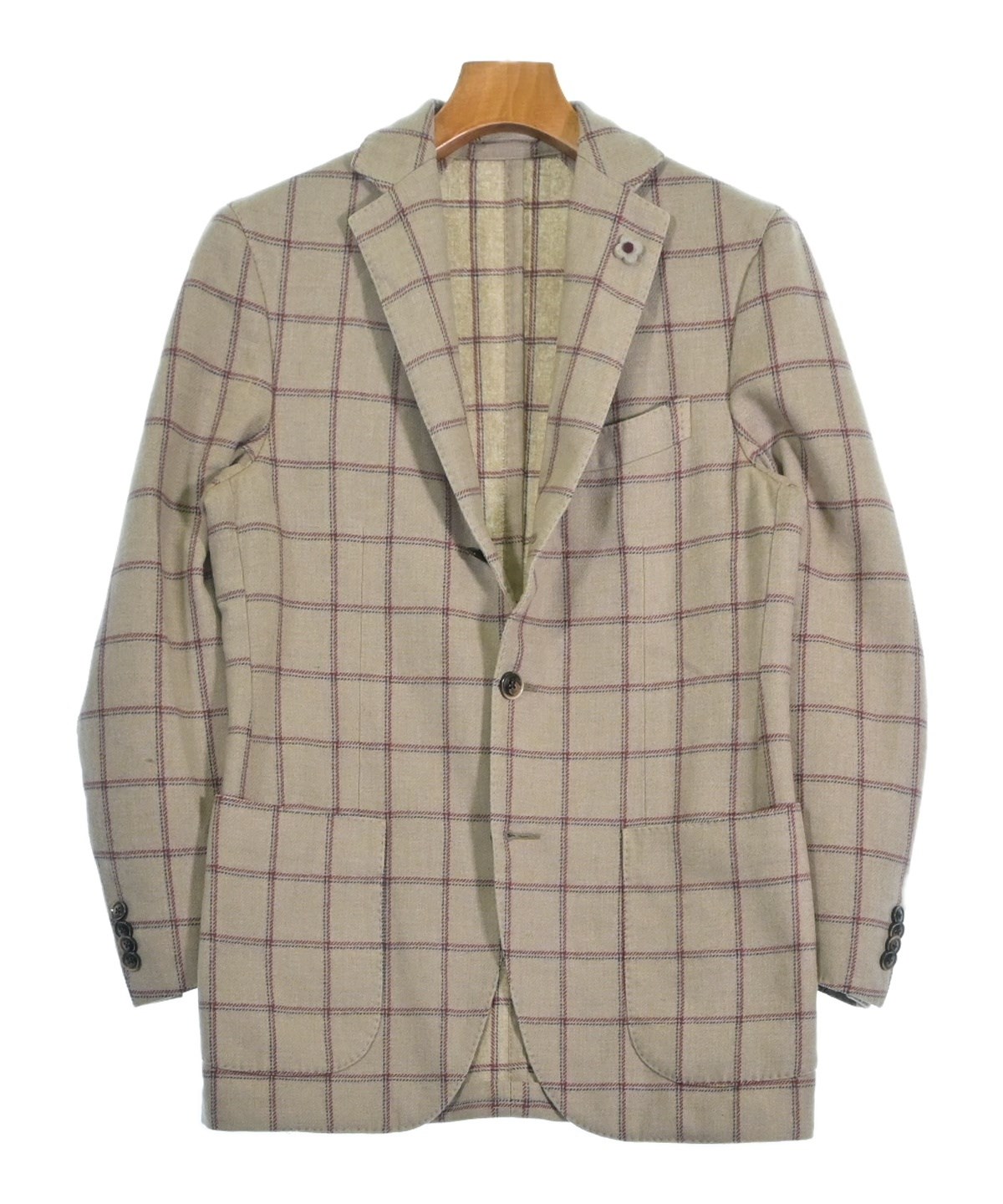 LARDINI（ラルディーニ）テーラードジャケット ベージュ サイズ:46(M位