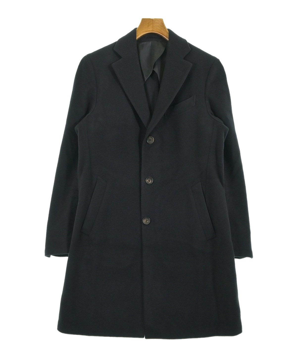 LARDINI（ラルディーニ）チェスターコート 紺 サイズ:48(L位) メンズ