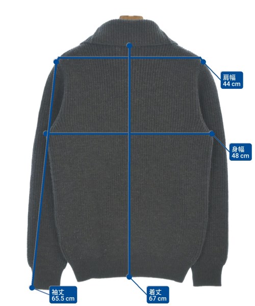 LARDINI（ラルディーニ）ニット・セーター グレー サイズ:46(M位) メンズ/2200651469036