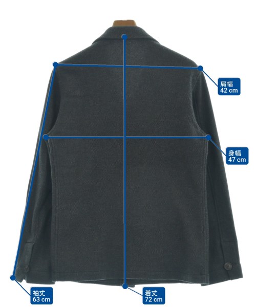 LARDINI（ラルディーニ）ジャケット 黒 サイズ:S メンズ/2200652123029