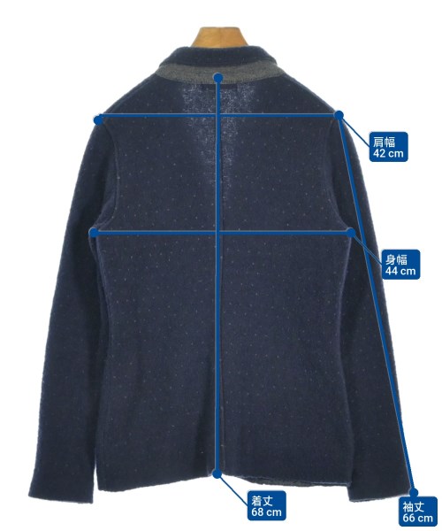 LARDINI（ラルディーニ）テーラードジャケット 紺 サイズ:S メンズ/2200644029018