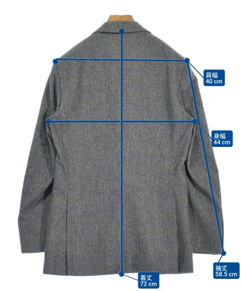 LARDINI（ラルディーニ）テーラードジャケット グレー サイズ:42(XS位) メンズ/2200644029032