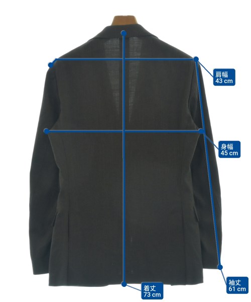 LARDINI（ラルディーニ）ビジネス 茶 サイズ:44/44(S位) メンズ/2200652636017