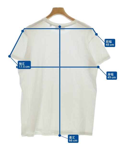 LARDINI（ラルディーニ）Tシャツ・カットソー 白 サイズ:L メンズ/2200647054031