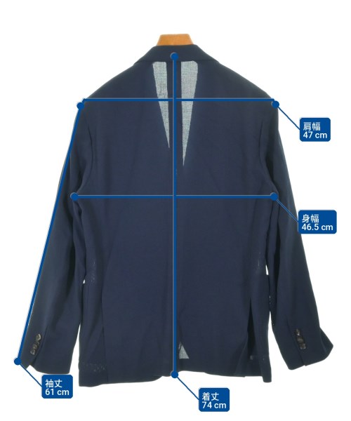 LARDINI（ラルディーニ）ジャケット 紺 サイズ:50(XL位) メンズ/2200698963023