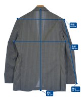 LARDINI（ラルディーニ）テーラードジャケット グレー サイズ:50(XL位) メンズ/2200705896030