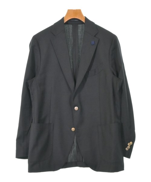 LARDINI(ラルディーニ)テーラードジャケット 黒 サイズ:52(XXL位)/2200661783016