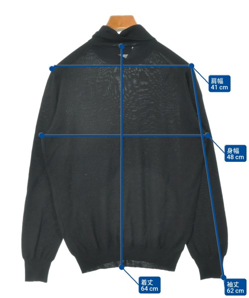 LARDINI（ラルディーニ）ニット・セーター 黒 サイズ:48(L位) メンズ/2200666551115