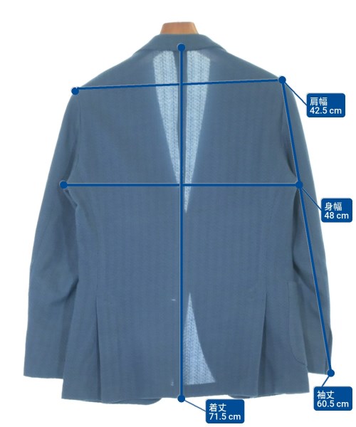 LARDINI（ラルディーニ）ジャケット 青 サイズ:44(S位) メンズ/2200667339019