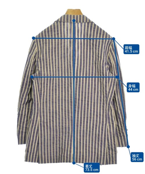 LARDINI（ラルディーニ）ジャケット 青 サイズ:46(M位) メンズ/2200721040202