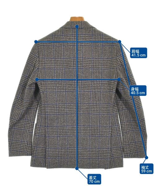 LARDINI（ラルディーニ）ジャケット 茶 サイズ:42(XS位) メンズ/2200720723038