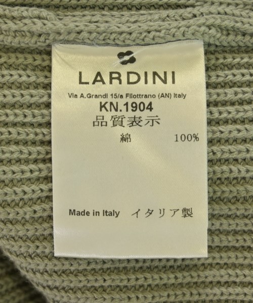 LARDINI（ラルディーニ）カーディガン カーキ サイズ:M メンズ/2200725393076