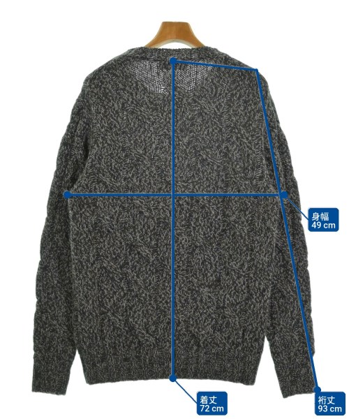 LARDINI（ラルディーニ）ニット・セーター 茶 サイズ:S メンズ/2200725794019