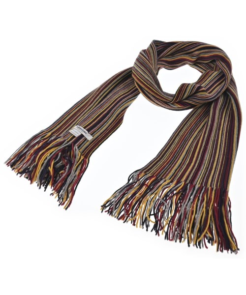 Johnstons(ジョンストンズ)マフラー 赤 サイズ:-/2200635041050