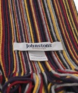 Johnstons（ジョンストンズ）マフラー 赤 サイズ:- メンズ/2200635041050