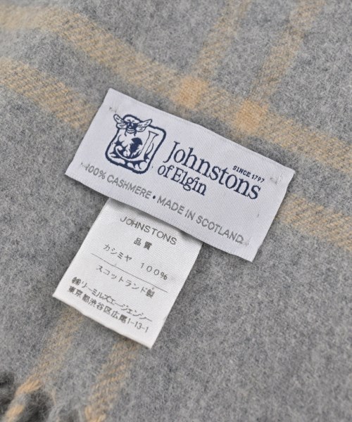 Johnstons（ジョンストンズ）ストール グレー サイズ:- レディース/2200636554030