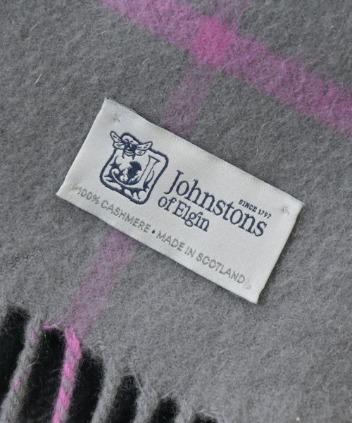 Johnstons（ジョンストンズ）ストール グレー サイズ:- レディース/2200649428175