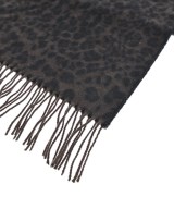 Johnstons（ジョンストンズ）マフラー 黒 サイズ:- メンズ/2200654098691