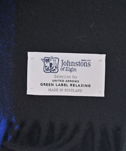 Johnstons（ジョンストンズ）ストール 黒 サイズ:- レディース/2200705041034
