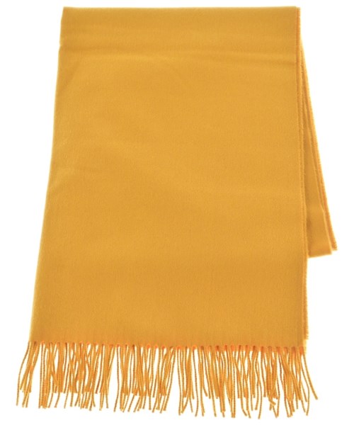 Johnstons(ジョンストンズ)ストール 黄 サイズ:-/2200665968365
