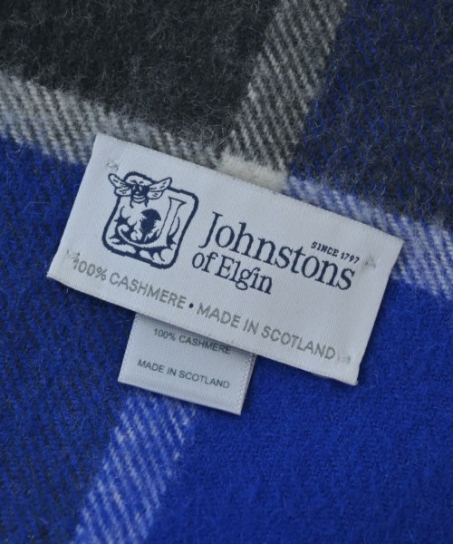 Johnstons（ジョンストンズ）ストール 青 サイズ:- レディース/2200668063012