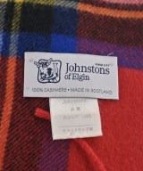 Johnstons（ジョンストンズ）マフラー 赤 サイズ:- レディース/2200670856015