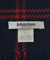 Johnstons（ジョンストンズ）マフラー 紺 サイズ:- メンズ/2200721624099