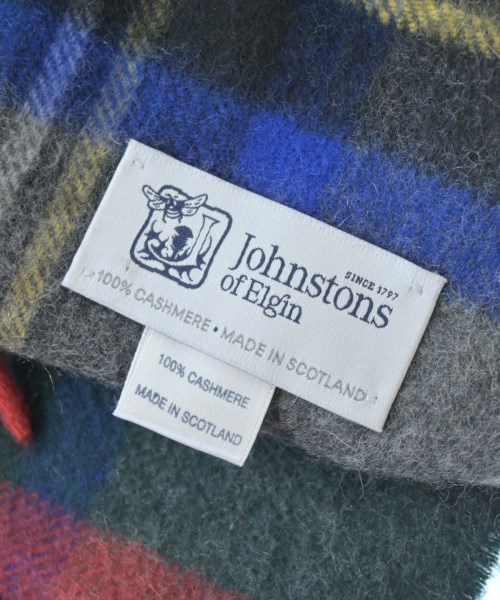 Johnstons（ジョンストンズ）マフラー グレー サイズ:- レディース/2200687611027
