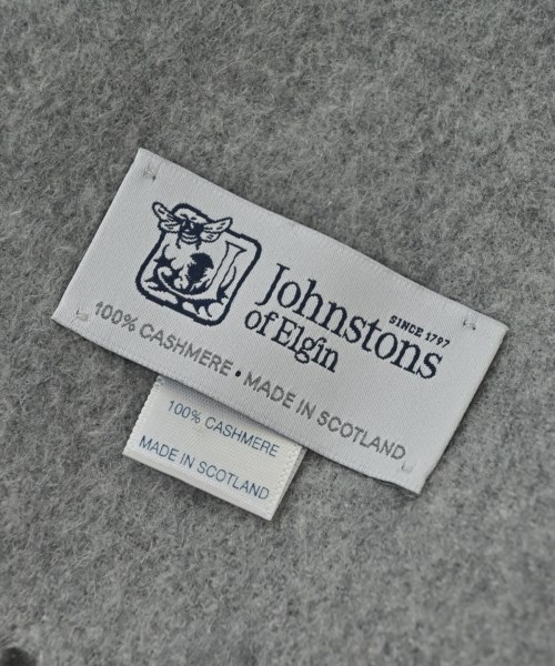 Johnstons（ジョンストンズ）マフラー グレー サイズ:- レディース/2200690247015