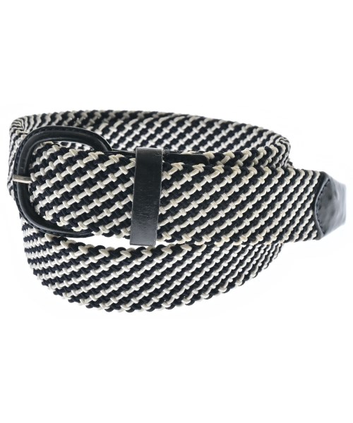 Stefano Corsini(ステファノ　コルシーニ)ベルト 黒 サイズ:85/2200641599057