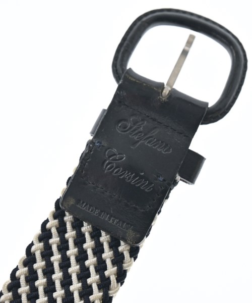 Stefano Corsini（ステファノ　コルシーニ）ベルト 黒 サイズ:85 メンズ/2200641599057