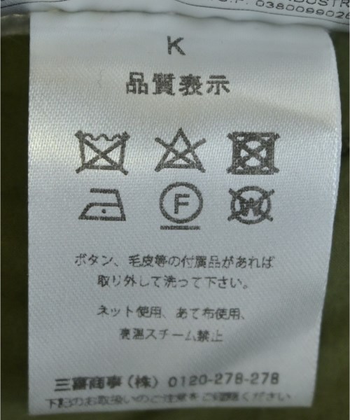 T-jacket（ティージャケット）その他 カーキ サイズ:XS メンズ/2200621524055