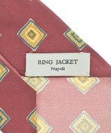 RING JACKET（リングジャケット）ネクタイ 赤 サイズ:- メンズ/2200615720074