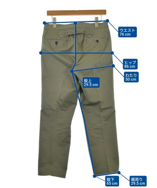 RING JACKET（リングジャケット）スラックス カーキ サイズ:44(S位) メンズ/2200657650155