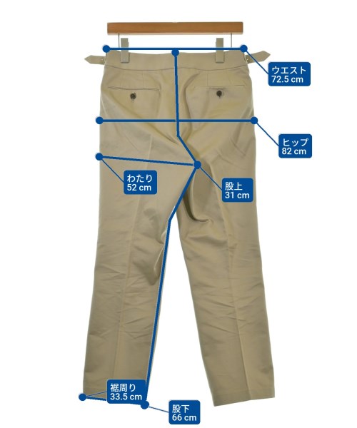 RING JACKET（リングジャケット）スラックス ベージュ サイズ:44(S位) メンズ/2200657650162