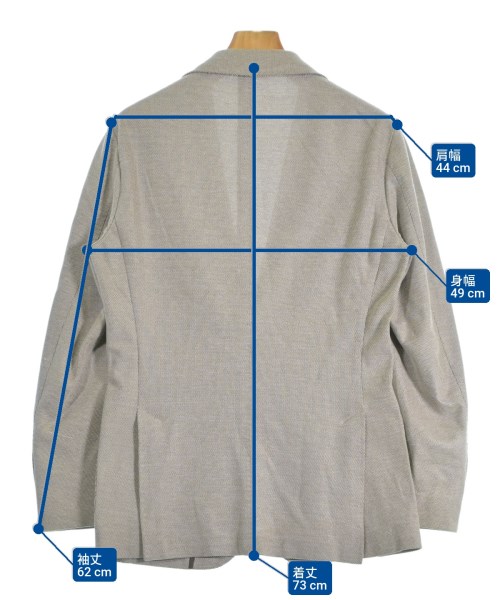 RING JACKET（リングジャケット）カジュアルジャケット グレー サイズ:46(M位) メンズ/2200658382017