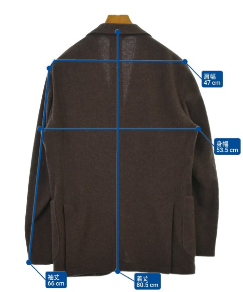 RING JACKET（リングジャケット）ジャケット 茶 サイズ:48(L位) メンズ/2200661107010